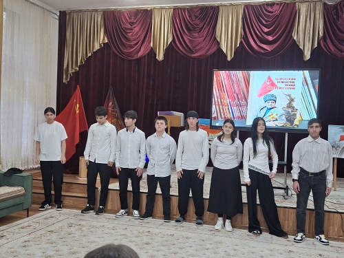 Детский дом №7 принял участие в республиканской акции «Знамя Победы»